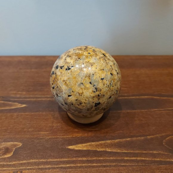 🔥 Sale 🔥 Brown Kiwi Jasper Sphere w/ Stand - Final Price - Picture 4 of 8